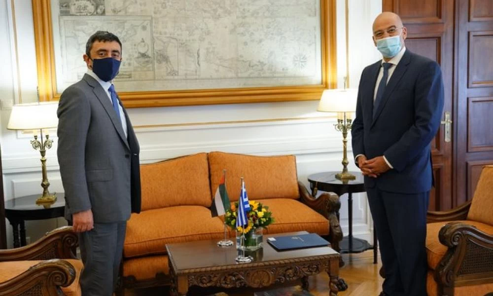 Τηλεφωνική επικοινωνία Δένδια με τον ΥΠΕΞ Εμιράτων